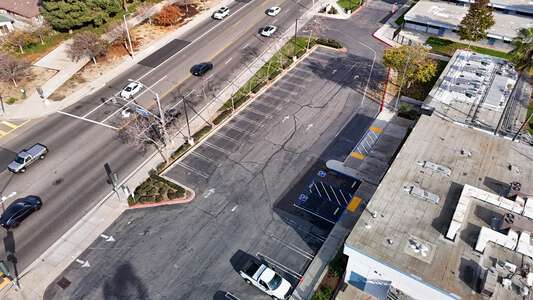 Victoria Elementary School (K-6) Parking Lot - Front in Costa Mesa