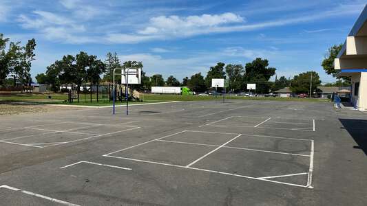 Dry Creek Elementary School Outdoor Basketball Courts in Rio Linda