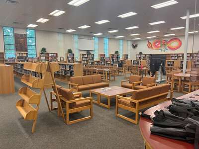Forest Park High School Library in Forest Park