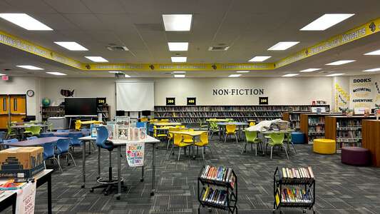 Jenkins Elementary School Library in Lawrenceville