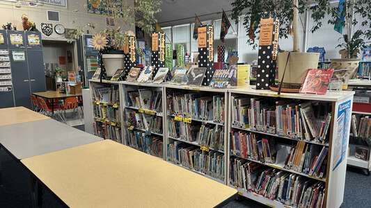 Live Oak Elementary School Library in Santa Cruz