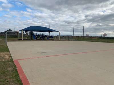 Lindsey Elementary School Outdoor Basketball Courts in Katy