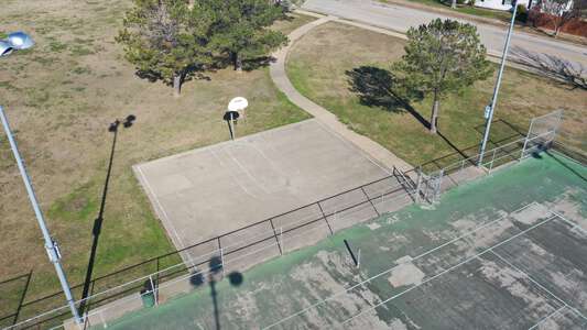 Galloway Elementary School Outdoor Basketball Courts in Mesquite