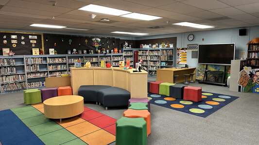 Lexington Elementary School Library in Pomona