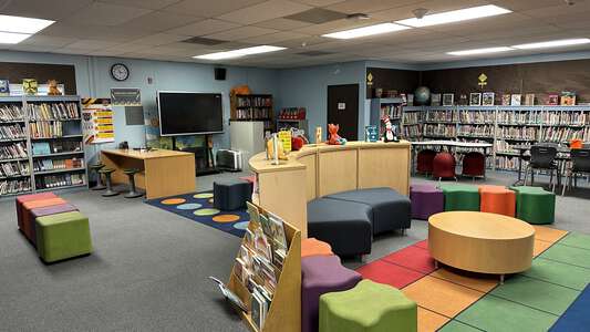 Lexington Elementary School Library in Pomona