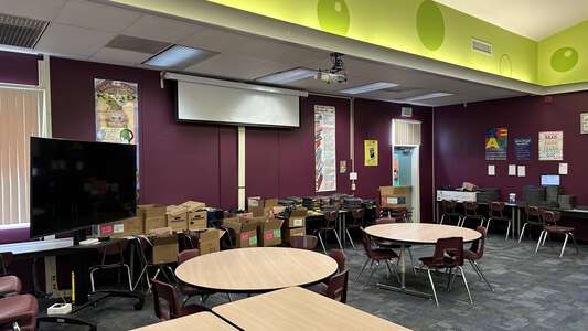 Buljan Middle School Library in Roseville