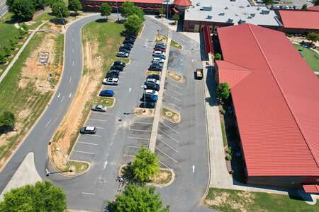 Pleasant Knoll Elementary School Parking Lot - Front in Fort Mill