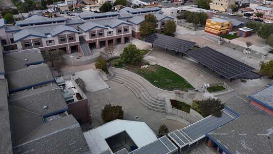 Clark Middle School Outdoor Amphitheater in San Diego