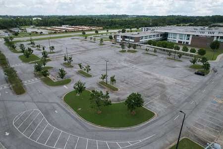 Southern Crescent Stadium Parking Lot in Riverdale 3