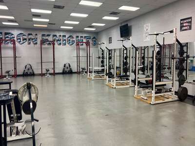 Stratford High School Weight Room in Goose Creek
