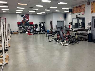 Stratford High School Weight Room in Goose Creek
