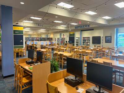 Ronald W. Reagan/Doral Senior High School Library in Doral