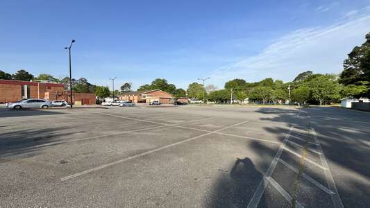 A.G. Glenn Building Parking Lot in Smithfield