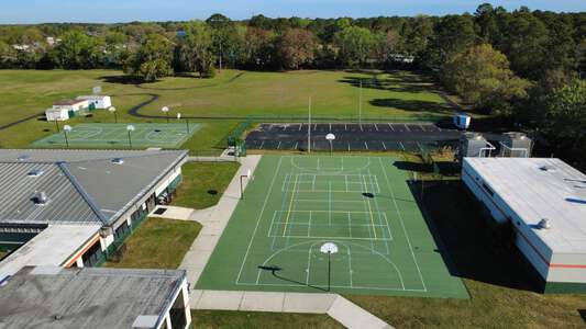 R. J. Murray Middle School Outdoor Basketball Courts in St. Augustine 3