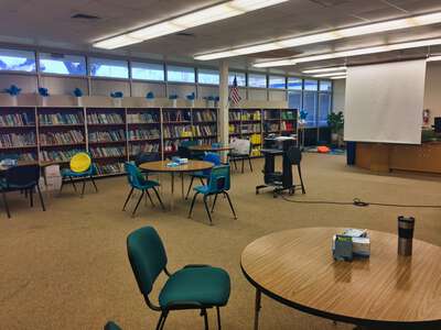 Anderson Elementary Library in Houston