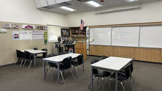 Sierra Vista Middle School Classroom Standard in Irvine