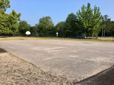 Bethel-Hanberry Elementary School Outdoor Basketball Courts in Blythewood