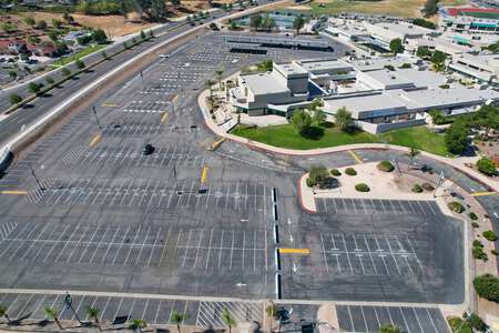 Chaparral High School Parking Lot - Student in Temecula