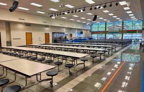 Level Creek Elementary School Cafeteria in Suwanee