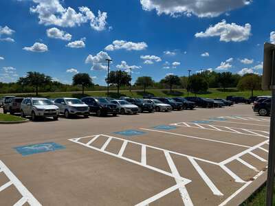 Bluebonnet Elementary School Parking Lot North in Fort Worth 2