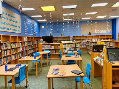 Blackshear Elementary School Library in Austin 2
