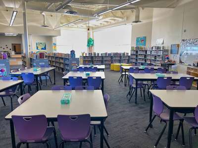 Wasden - Howard Elementary School Library in Las Vegas