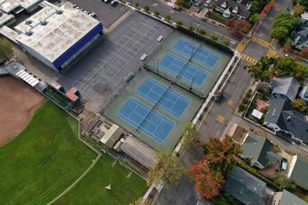 Petaluma High School Tennis Courts in Petaluma