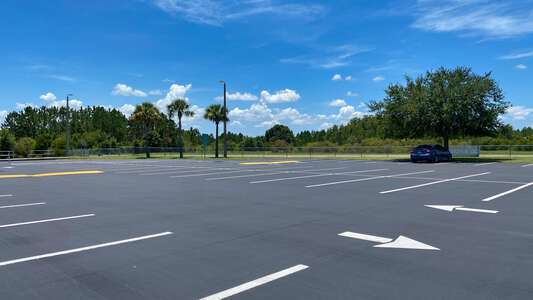 Double Branch Elementary School Parking Lot in Wesley Chapel