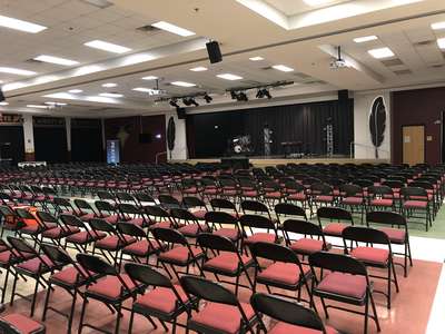 Buffalo Creek Middle School Multi-Purpose Room in Palmetto