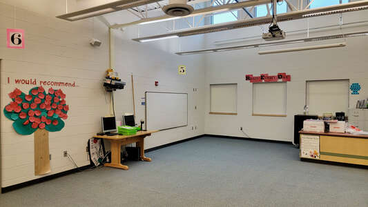 Middle Canyon Elementary School Media Center in Tooele