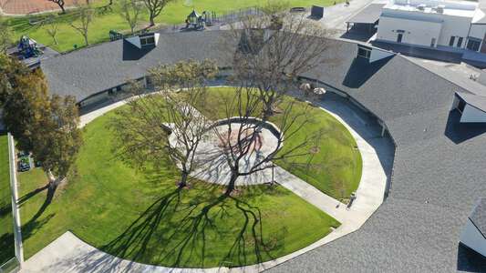 Culverdale Elementary School Quad in Irvine
