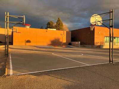 Osuna Elementary School Outdoor Basketball Courts in Albuquerque