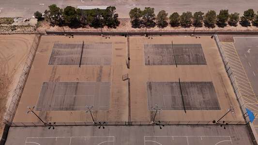 Montwood Middle School Tennis Courts in El Paso 2