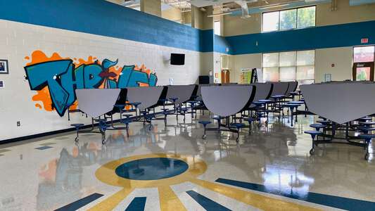 New Salem Elementary School Cafeteria in Marshville