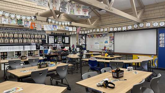 Bonita Canyon Elementary School Classroom Standard in Irvine