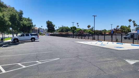 Riverside Adult School Parking Lot in Riverside