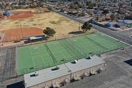 Guinn - Kenny C. Junior High School Tennis Courts in Las Vegas