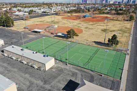 Guinn - Kenny C. Junior High School Tennis Courts in Las Vegas