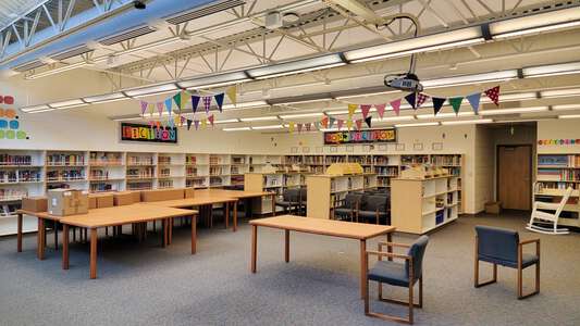 Rose Springs Elementary School Media Center in Stansbury Park