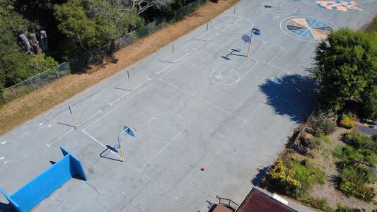 Santa Cruz Gardens Elementary School Outdoor Basketball Courts in Santa Cruz