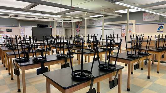 Foothill High School Classroom Standard in Sacramento