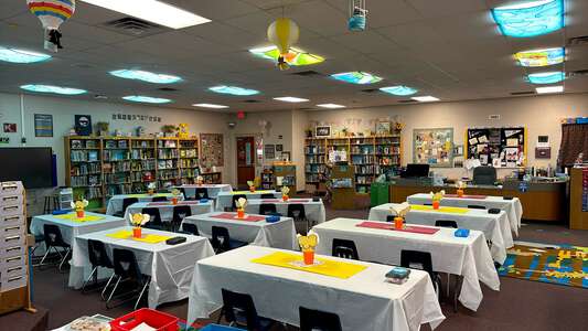 Franklin Elementary School Library in Wichita 4