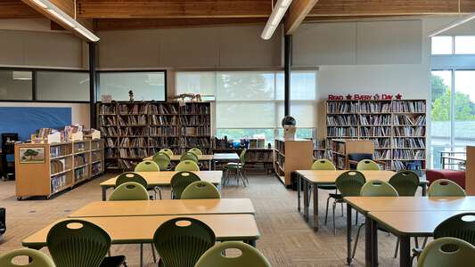 Parkdale Elementary School Library in Parkdale