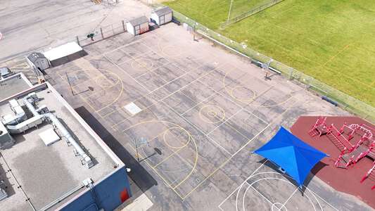 Torrey Pines Elementary School Outdoor Basketball Courts in San Diego