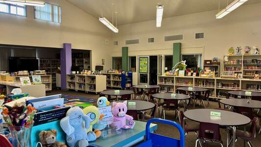 Oster Elementary School Library in San Jose