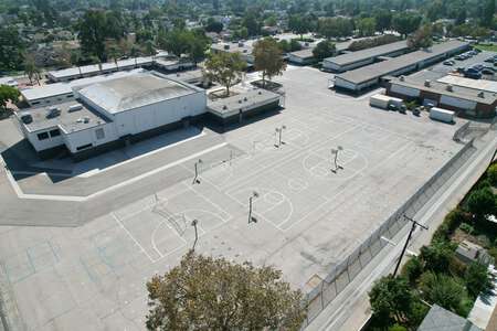 Emerson Middle School Blacktop / Basketball Courts in Pomona