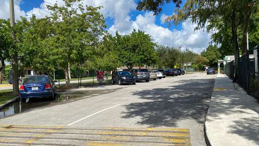Village Elementary School Parking Lot - Front in Sunrise