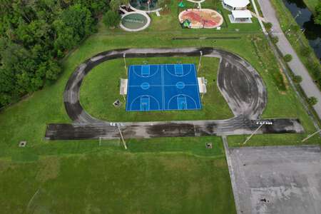 Lyons Creek Middle School Track in Coconut Creek