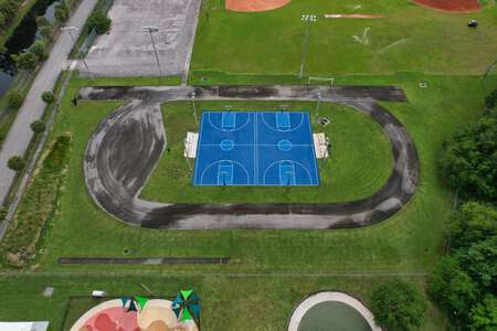 Lyons Creek Middle School Track in Coconut Creek