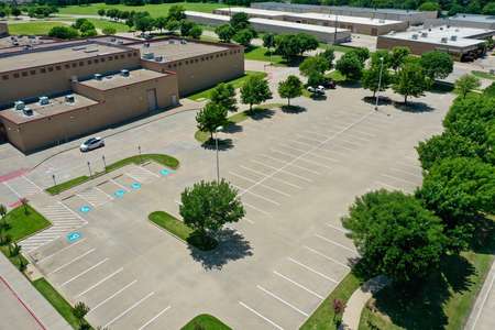 Legacy High School Parking Lot 3 in Mansfield